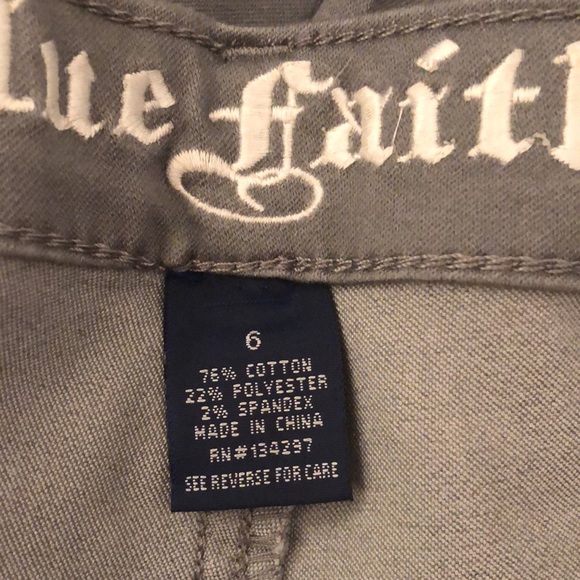 Womens gray stretch pant - Picture 5 of 5